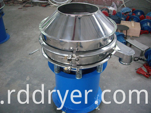 Sulphur powder sieving machine
